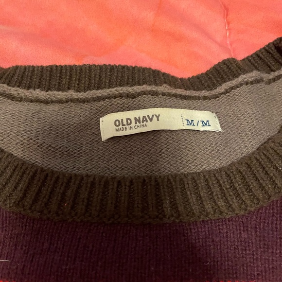 Old Navy Multicolor Striped Sweater - Medium - Picture 2 of 2